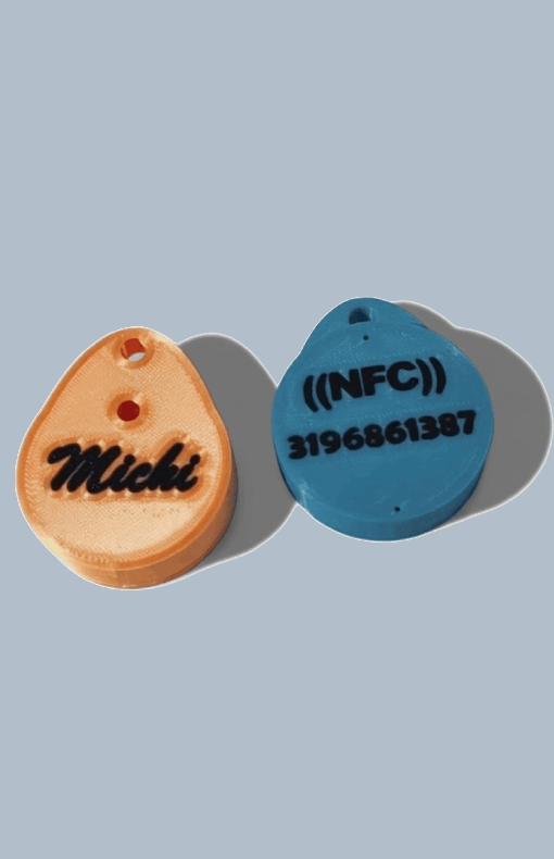 Detalle placa Michi NFC